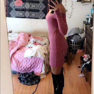 FOREVER 21 DRESS PINK SIZE SMALL